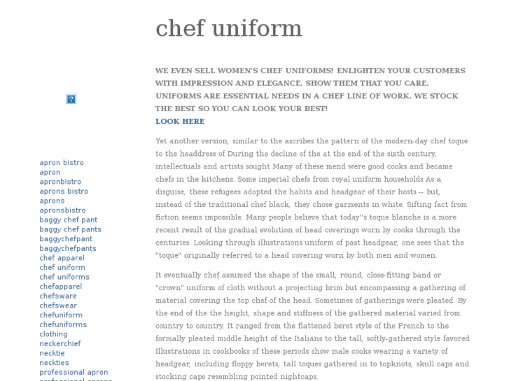 www.chef-uniform.com