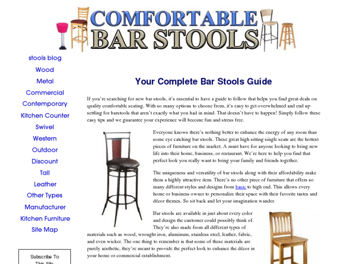 www.comfortable-bar-stools.com