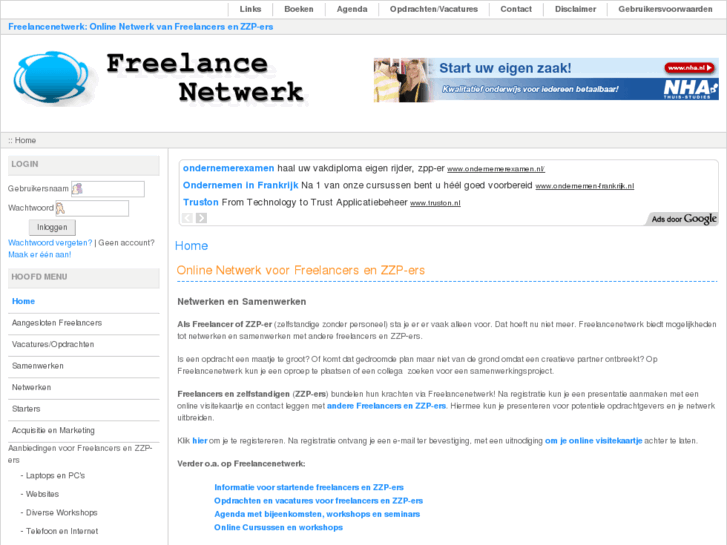 www.freelancenetwerk.nl