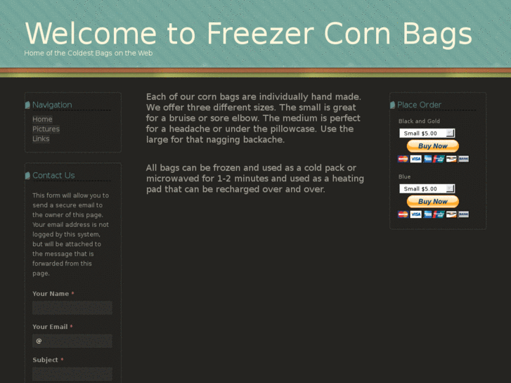 www.freezercornbags.com