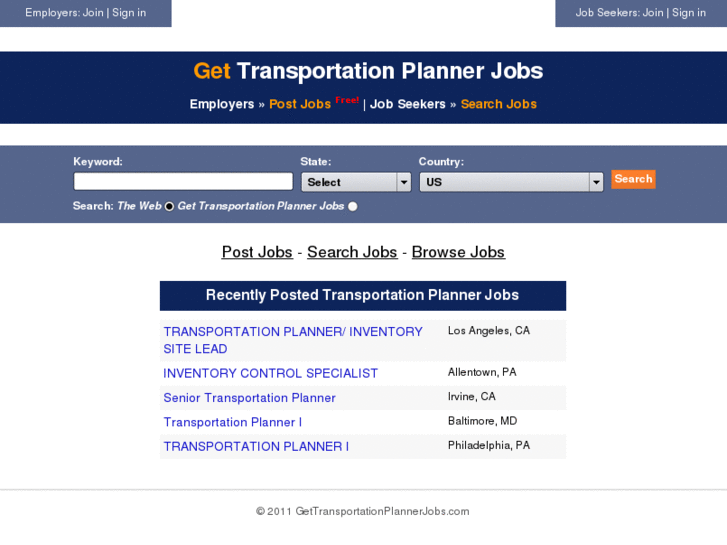 www.gettransportationplannerjobs.com