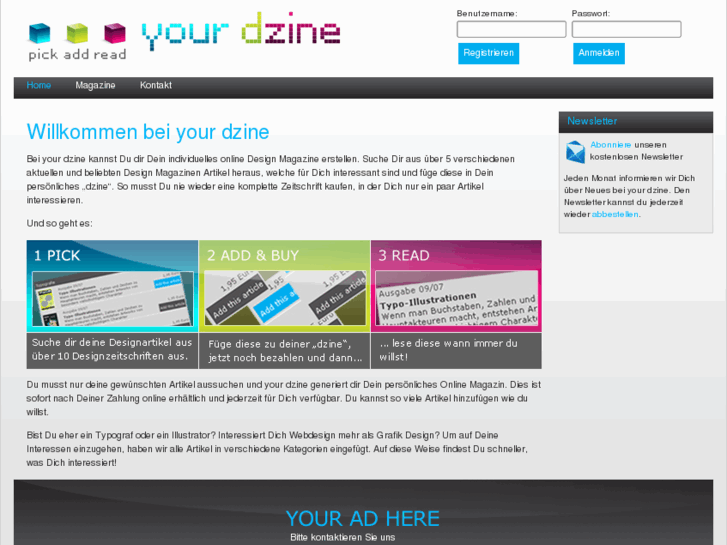 www.yourdzine.de