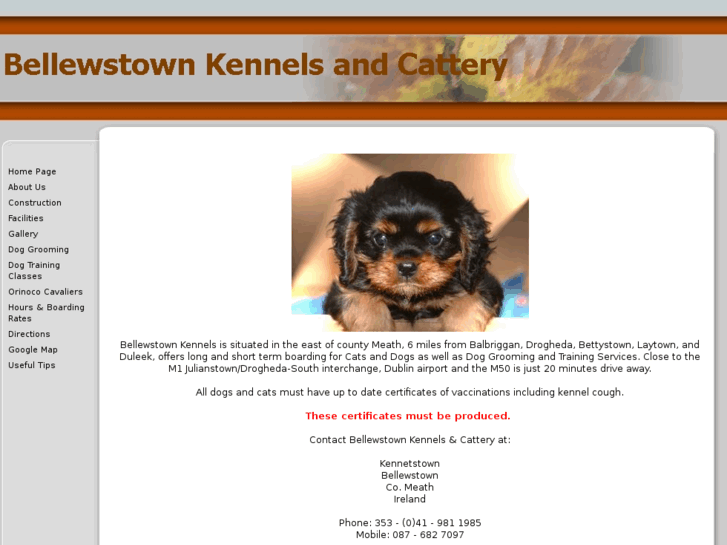 www.bellewstownkennels.com