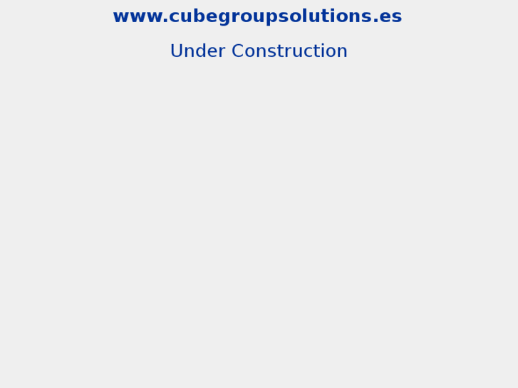www.cubegroupsolutions.es