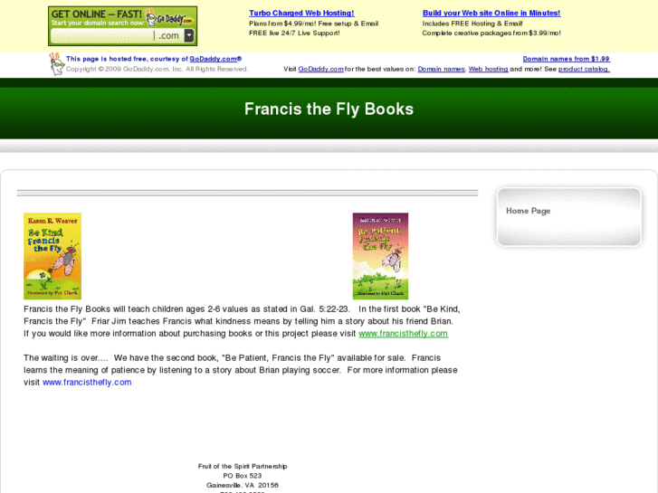 www.francistheflybooks.com