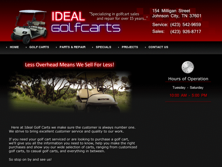 www.idealgolfcart.com