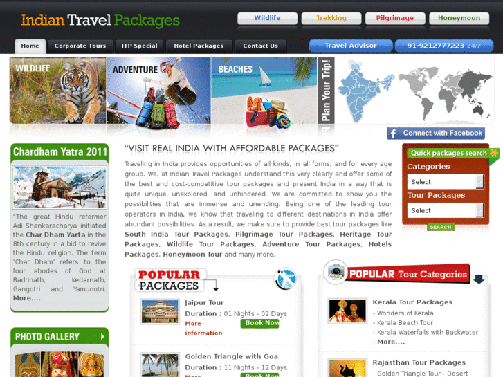 www.indiantravelpackages.com