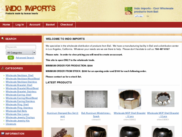 www.indoimports.net