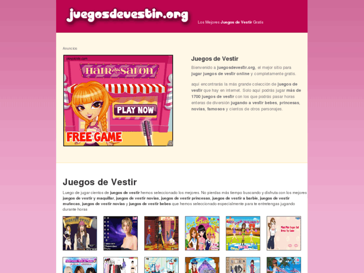 www.juegosdevestir.org