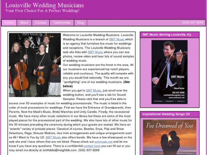 www.louisvilleweddingmusicians.com