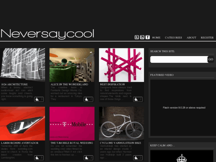 www.neversaycool.com