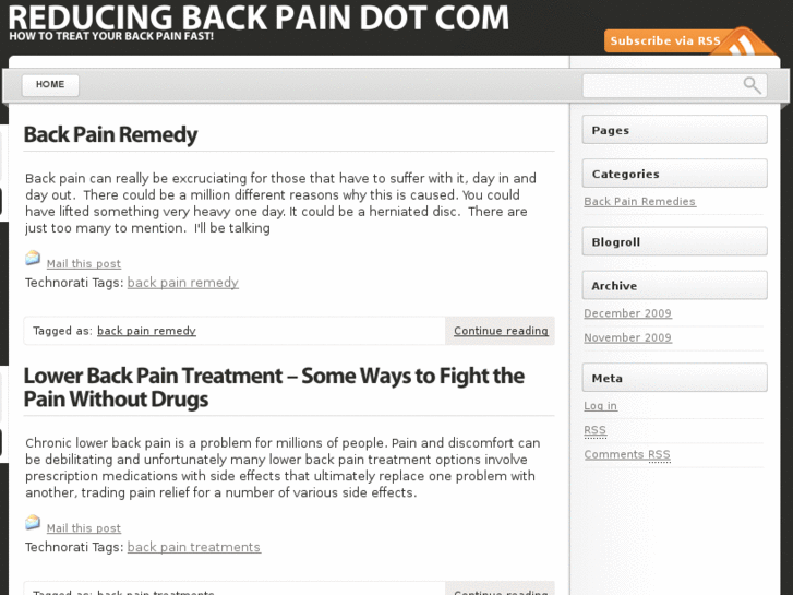 www.reducingbackpain.com