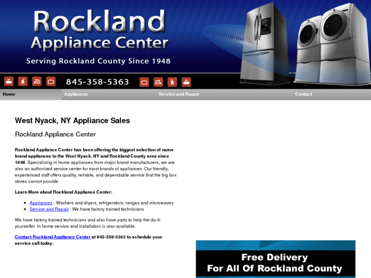 www.rocklandappliancecenter.com