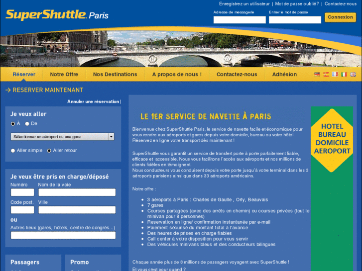 www.supershuttleparis.fr