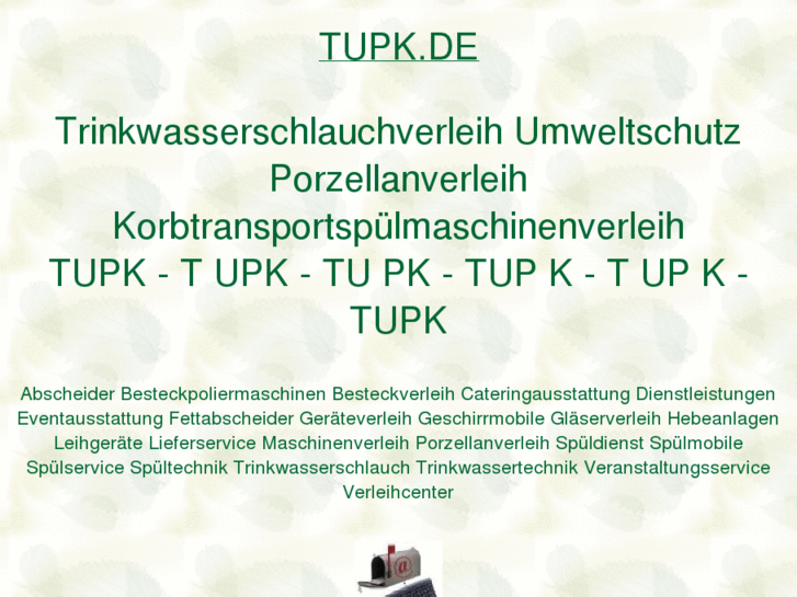 www.tupk.de