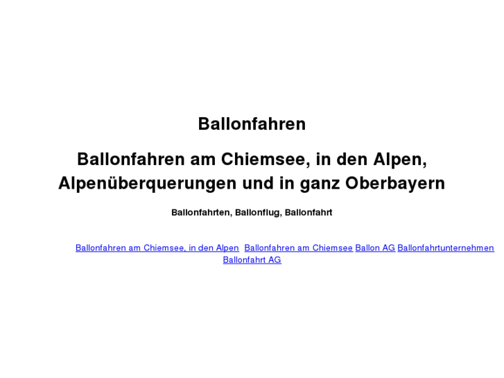 www.ballonfahren.biz