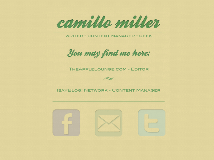 www.camillomiller.com