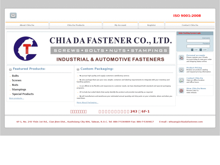 www.chiadafastener.com