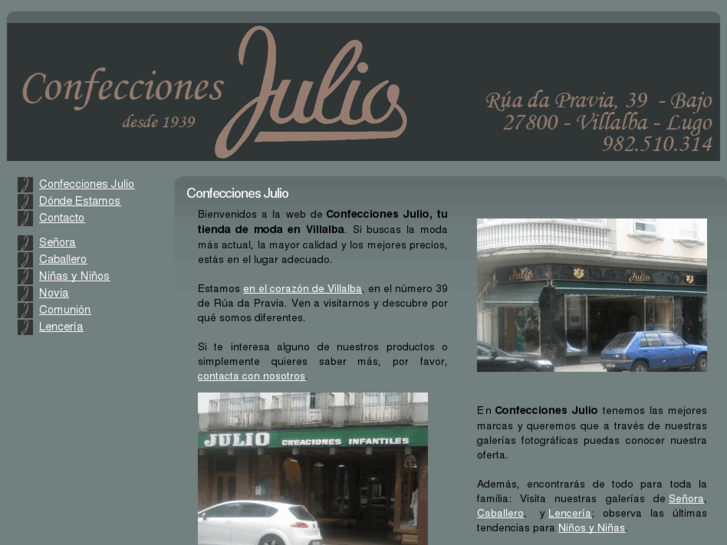 www.confeccionesjulio.com