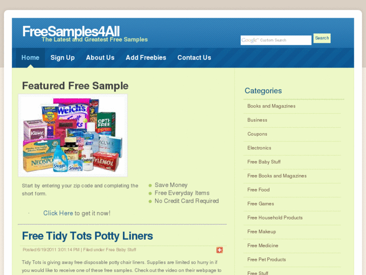 www.freesamples4all.com