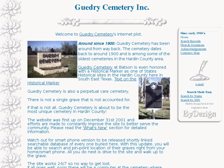 www.guedrycemetery.com