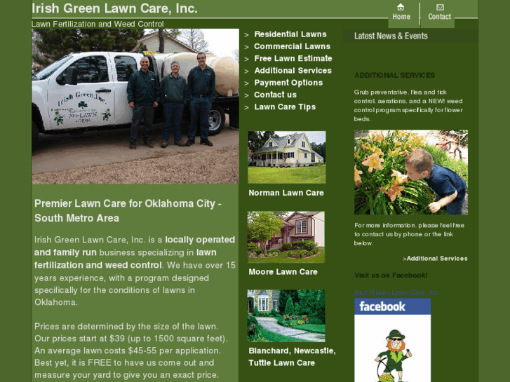 www.irishgreenlawncare.com