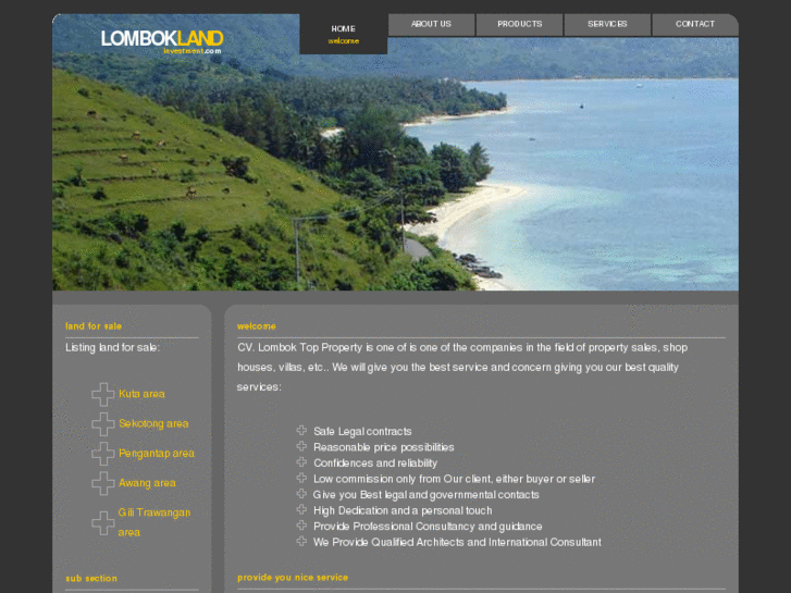 www.lomboklandinvestment.com