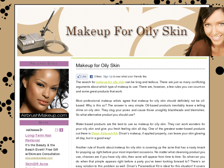 www.makeupforoilyskin.org