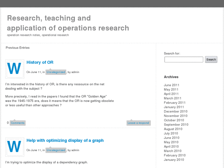 www.operationresearch.info