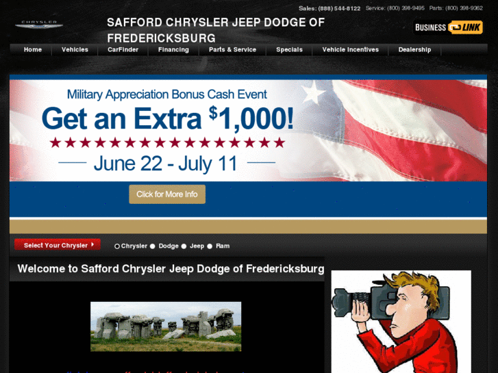 www.saffordchryslerjeepdodgeoffredericksburg.com