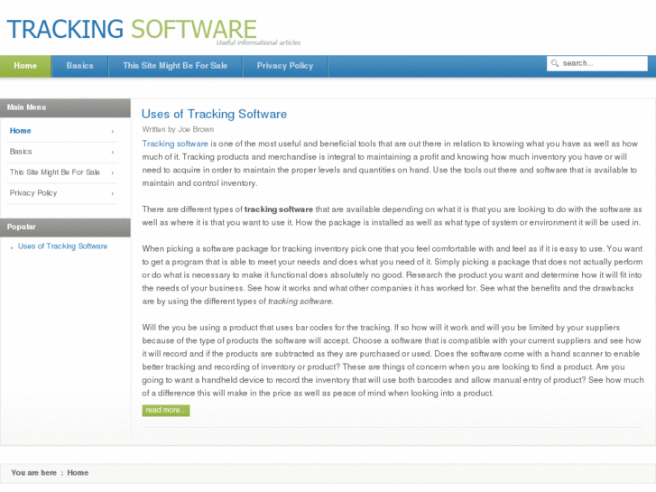 www.trackingsoftware.net