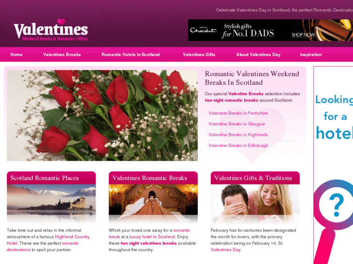 www.valentinesbreaksscotland.co.uk