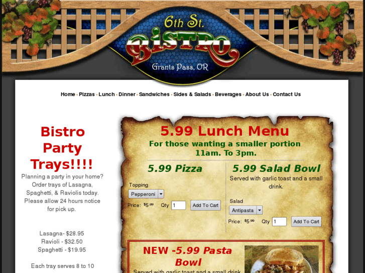 www.6thstbistro.com