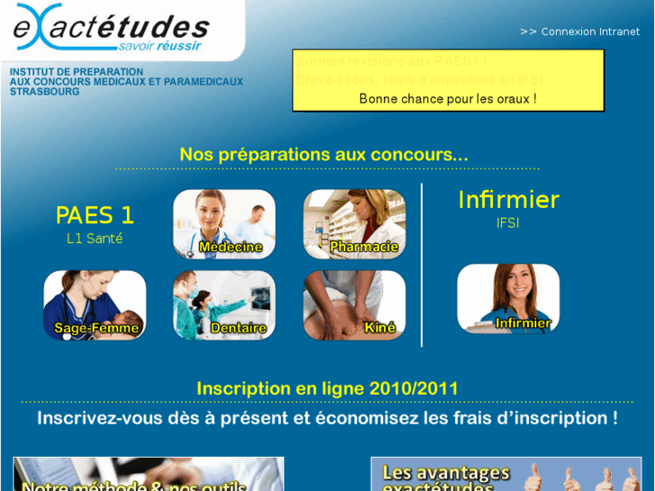 www.exactetudes.com