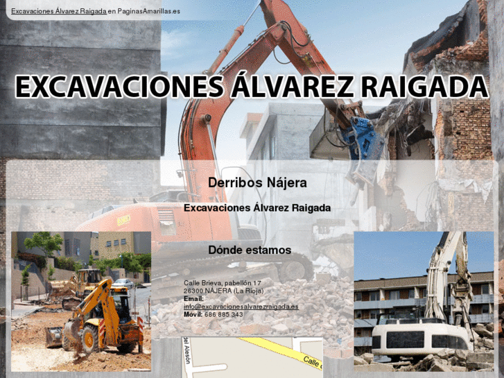 www.excavacionesalvarezraigada.es