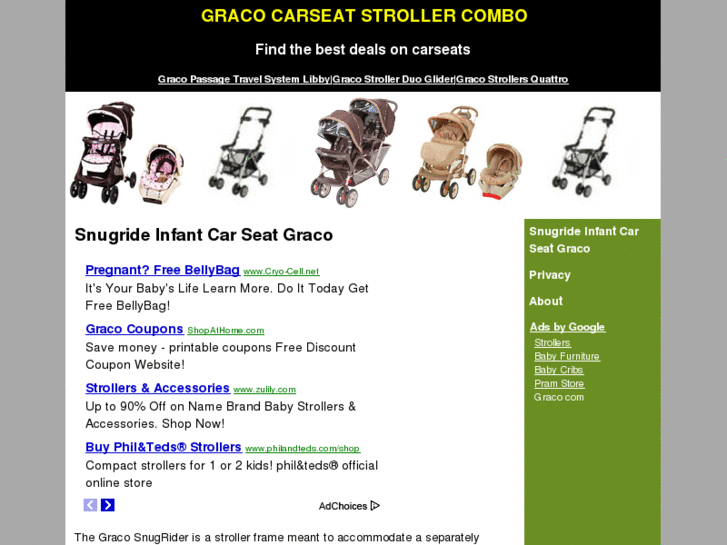 www.gracocarseatstrollercombo.com