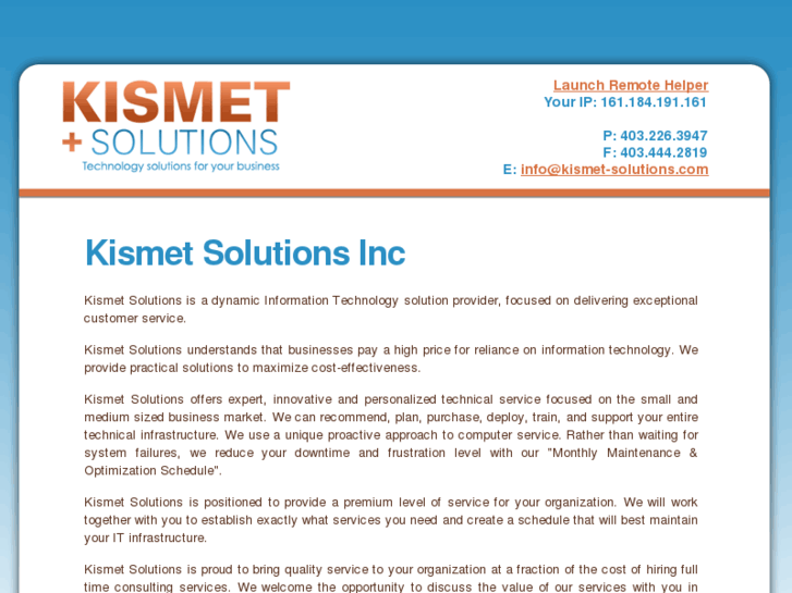 www.kismet-solutions.com