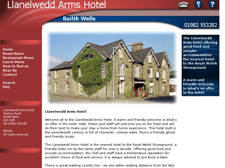 www.llanelweddarmshotel.com