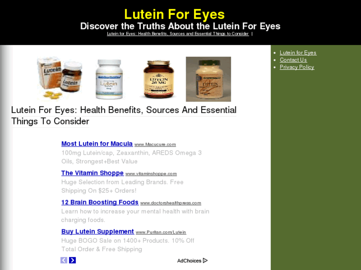 www.luteinforeyes.net