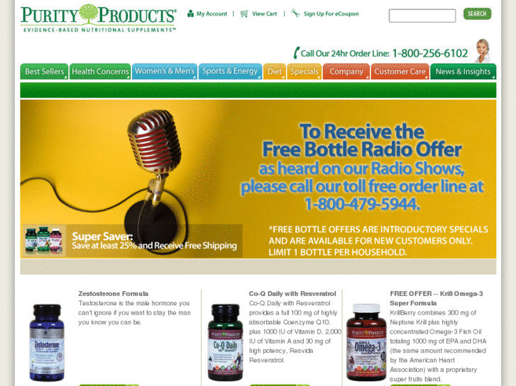 www.purity-products-radio-offers.com