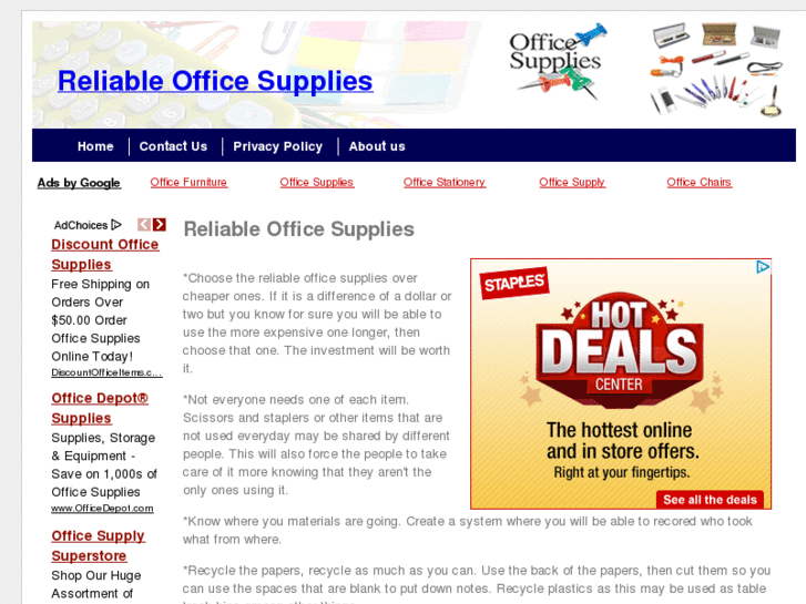 www.reliable-office-supplies.net