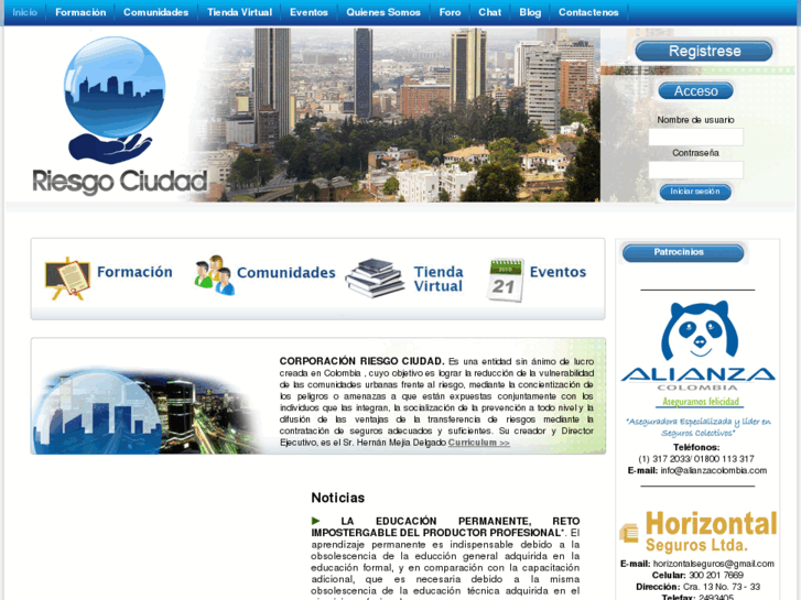 www.riesgociudad.com