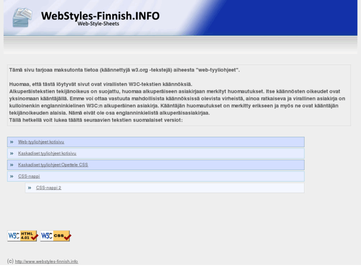 www.webstyles-finnish.info