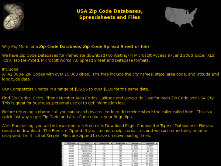 www.zip-code-database-spreadsheet.com