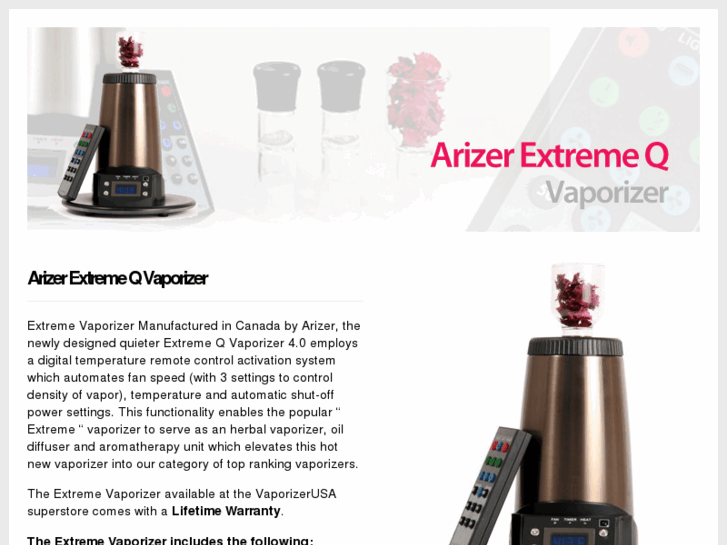 www.arizerextremeqvaporizer.com