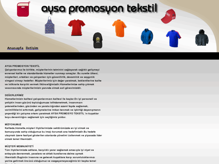 www.aysapromosyontekstil.com