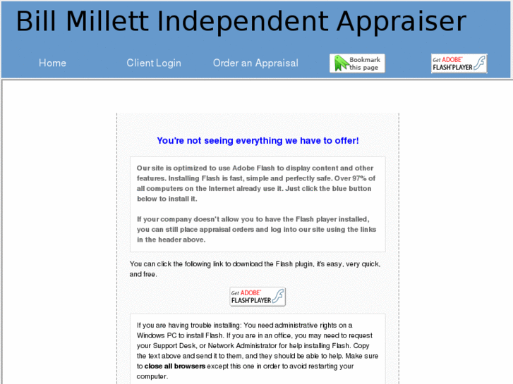 www.billmillettappraiser.com