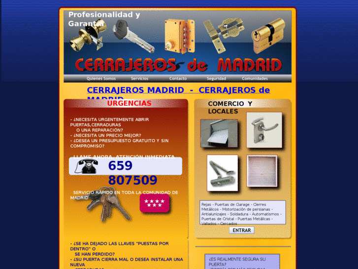 www.cerrajerosdemadrid.com