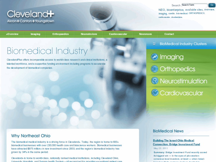 www.clevelandplusbiomedical.com