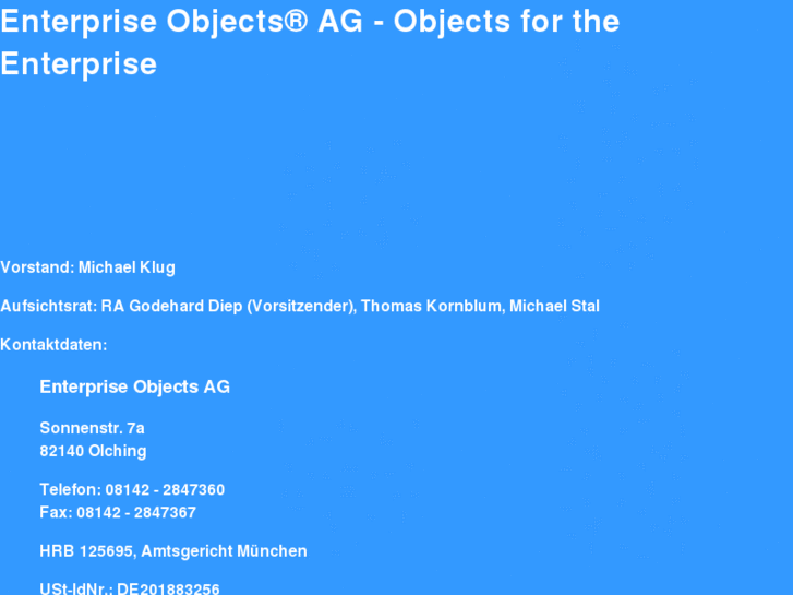 www.enterpriseobjects.org